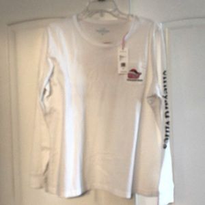 Merry Christmas Vineyard Vines long sleeve tshirt